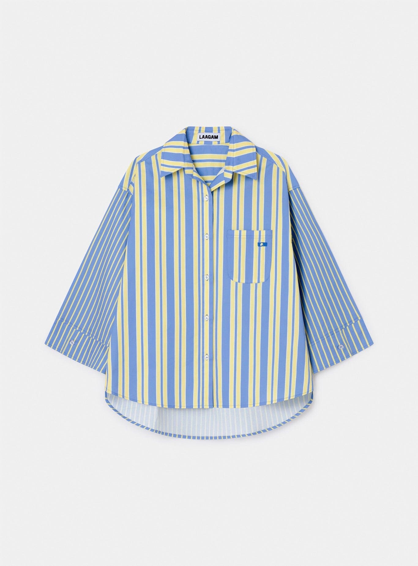 CAOS BLUE POPLIN SHIRT