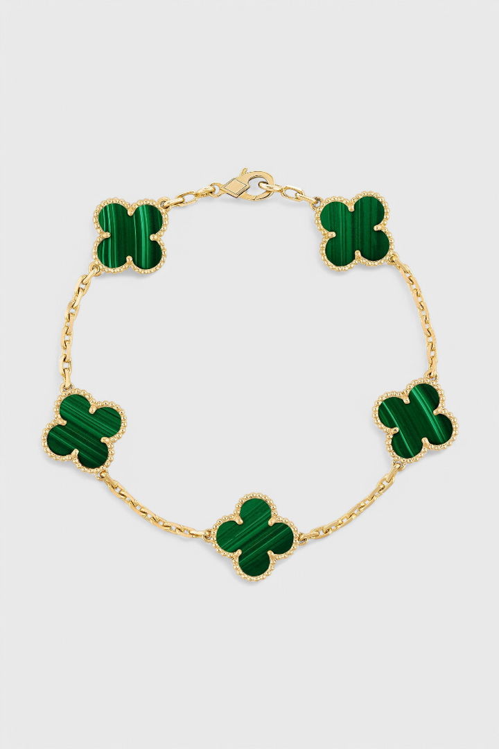Pulsera Trébol Dorado