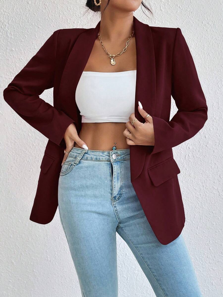 Chaqueta Blazer Manga Larga