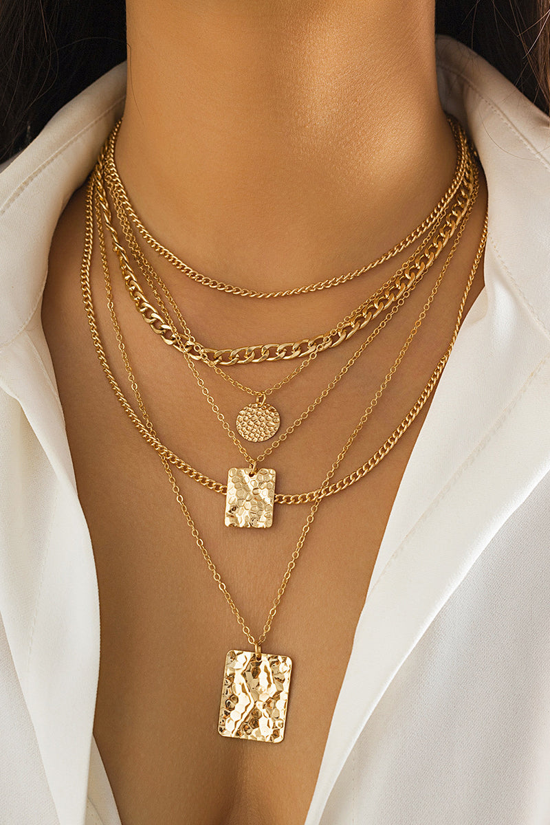 Collar Colgante Geométrico