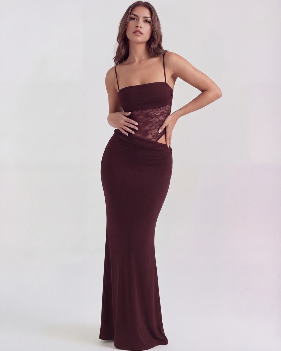 Vestido Valeria Burdeos