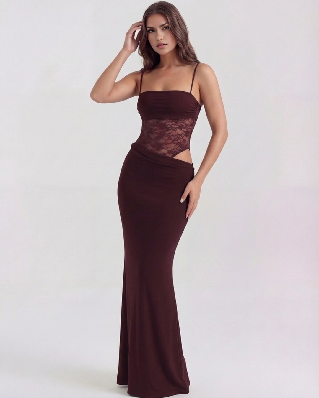 Vestido Valeria Burdeos