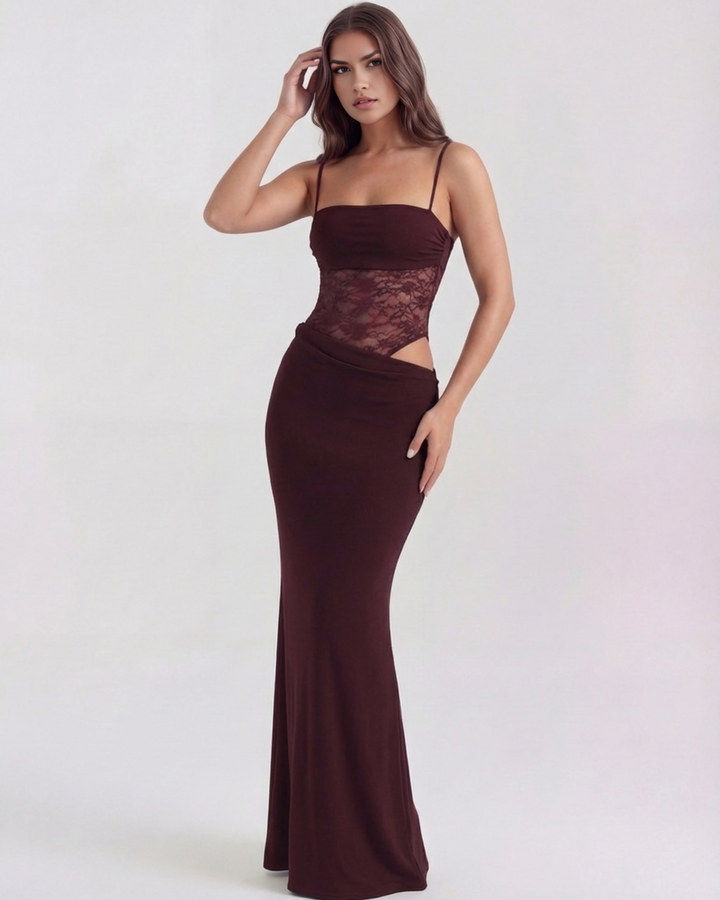 Vestido Valeria Burdeos