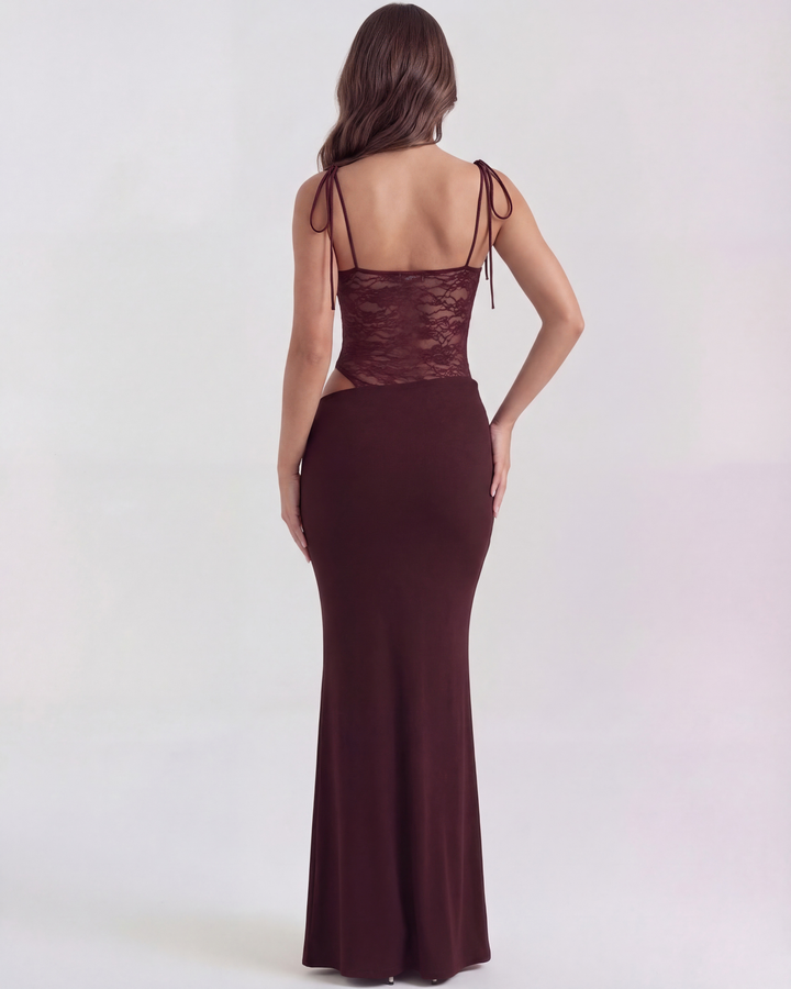 Vestido Valeria Burdeos