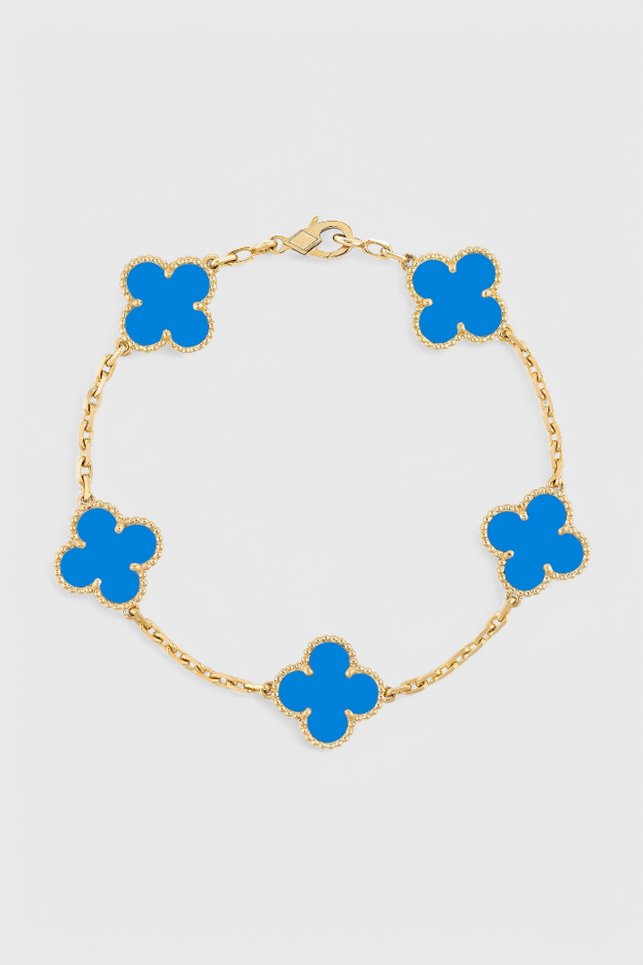 Pulsera Trébol Dorado