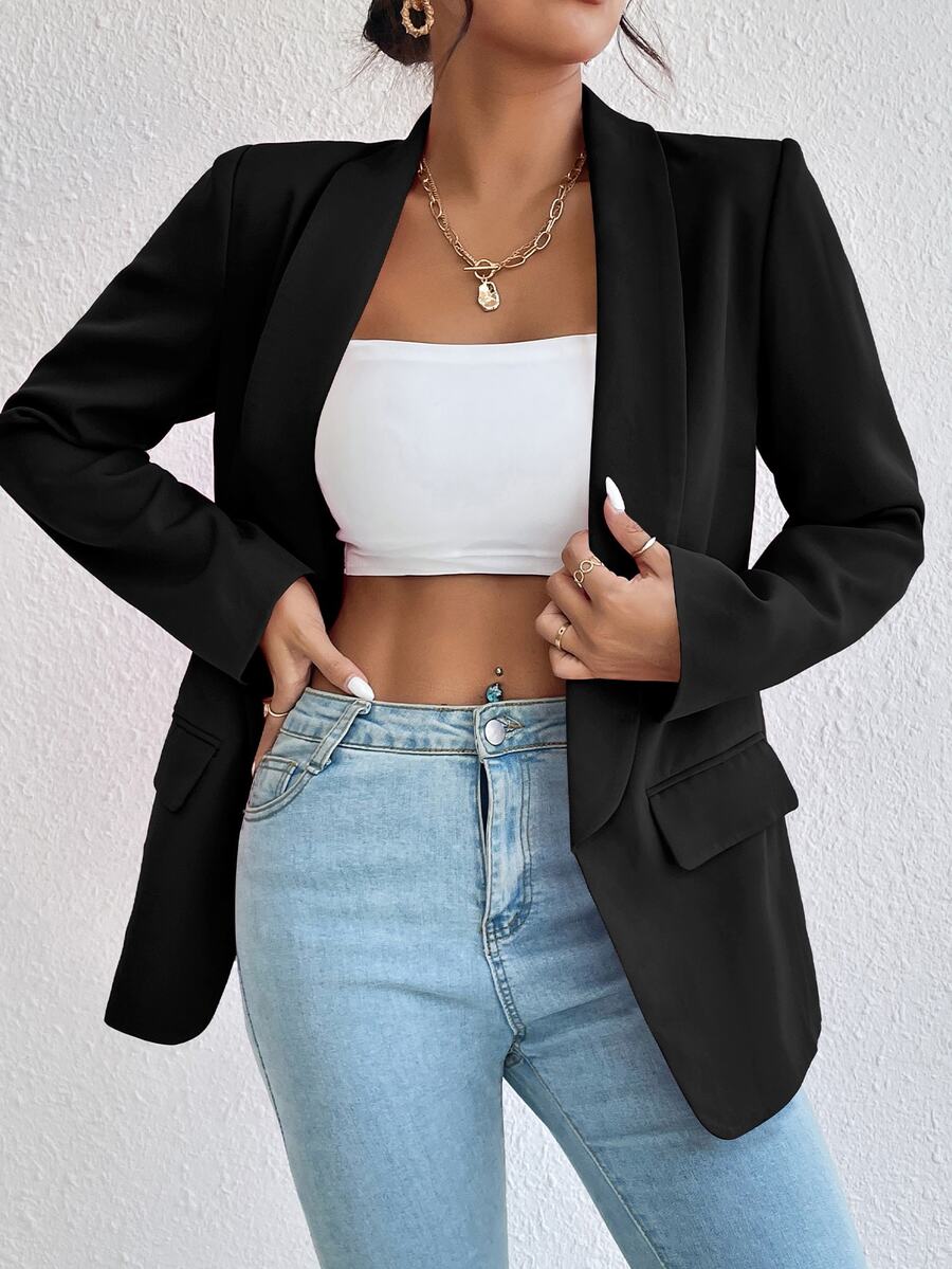 Chaqueta Blazer Manga Larga