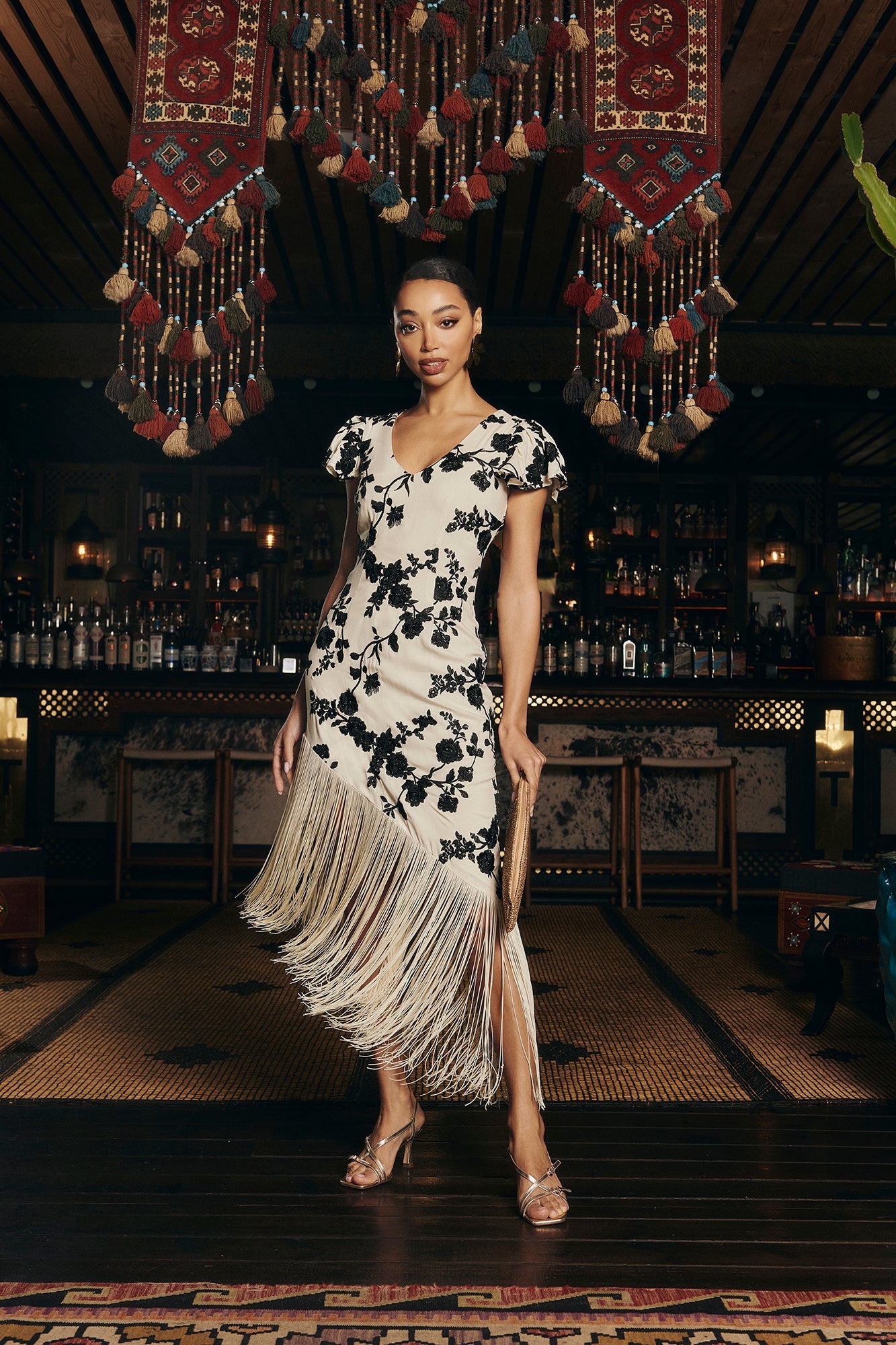 Raw Manila Dress