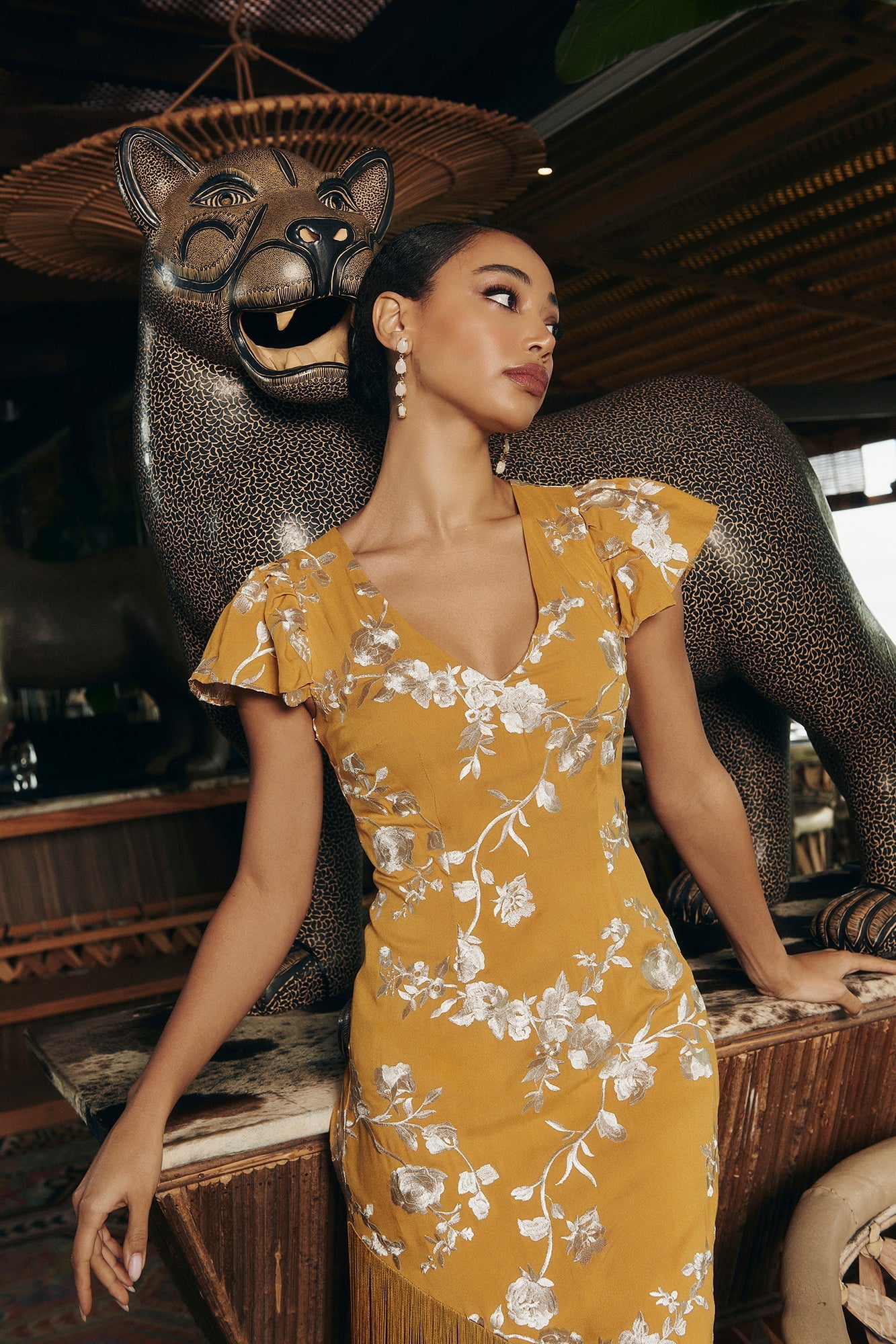 Mustard Manila Dress
