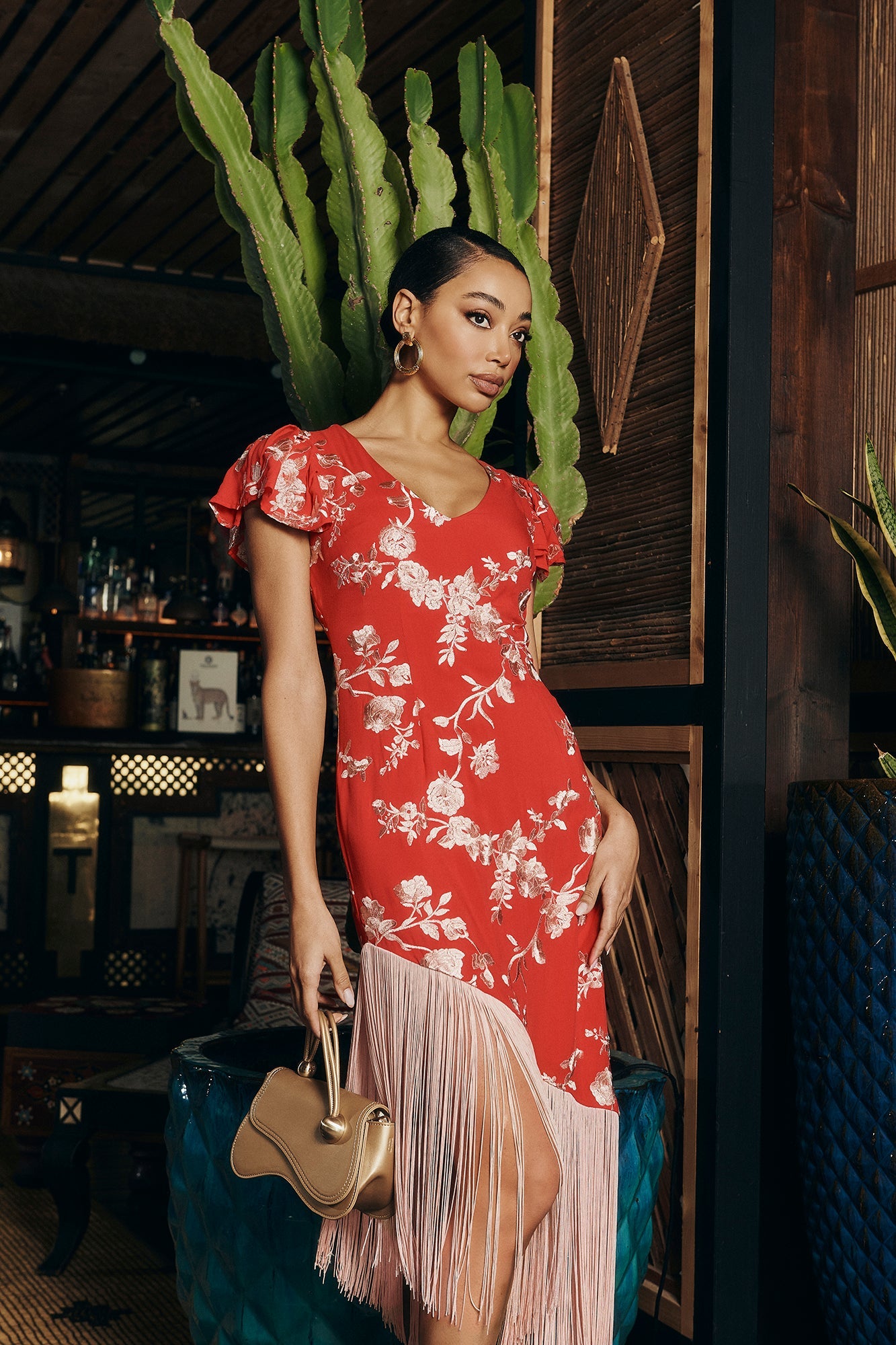 Red Manila Dress