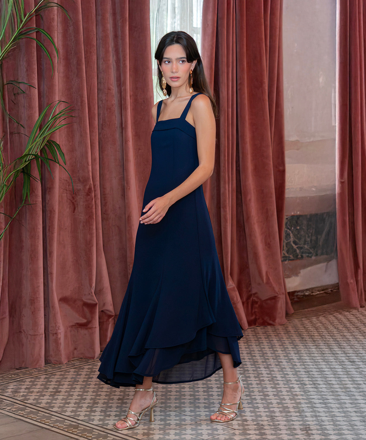 Ryota asymmetric dress
