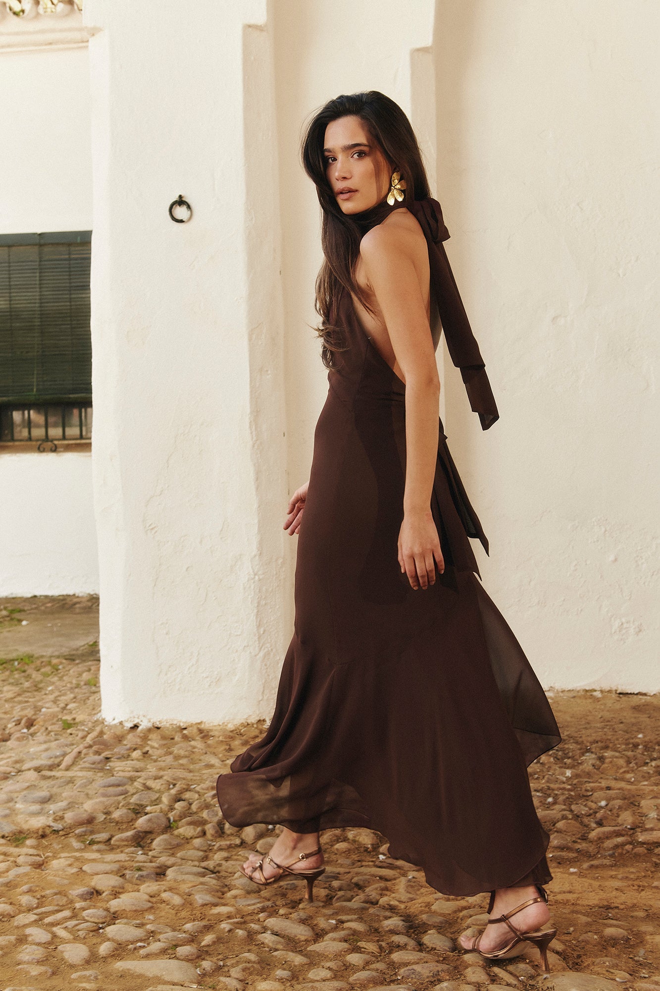 Essence Brown Dress