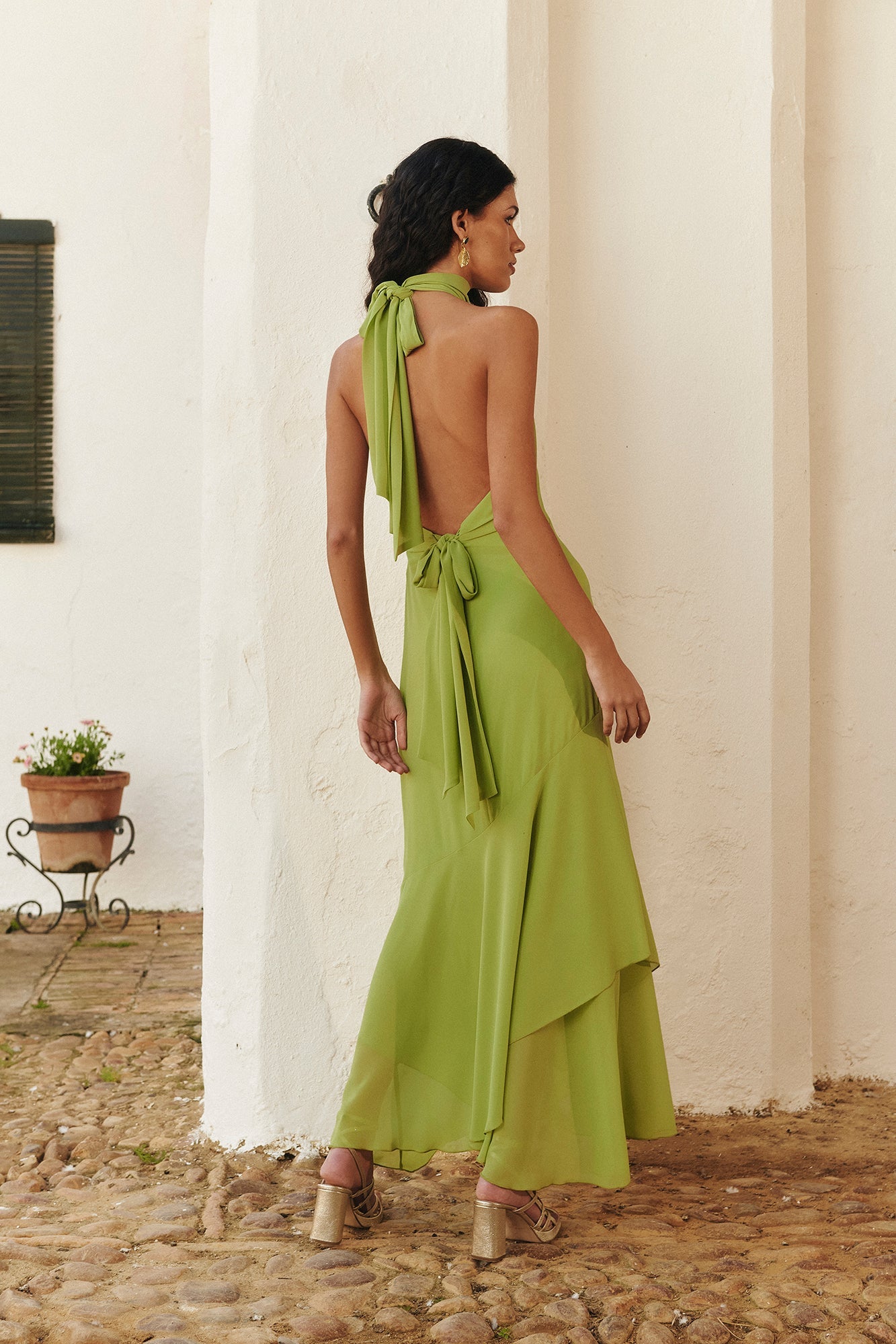 Green Esencia Dress