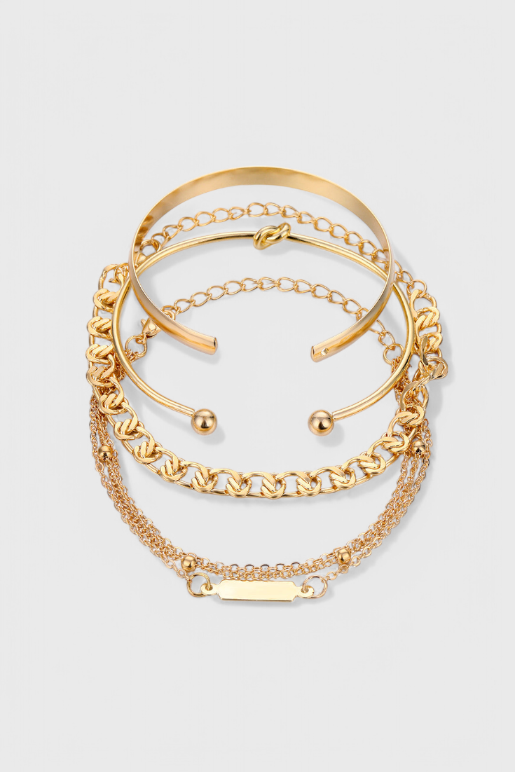 Pack Pulseras Cadena