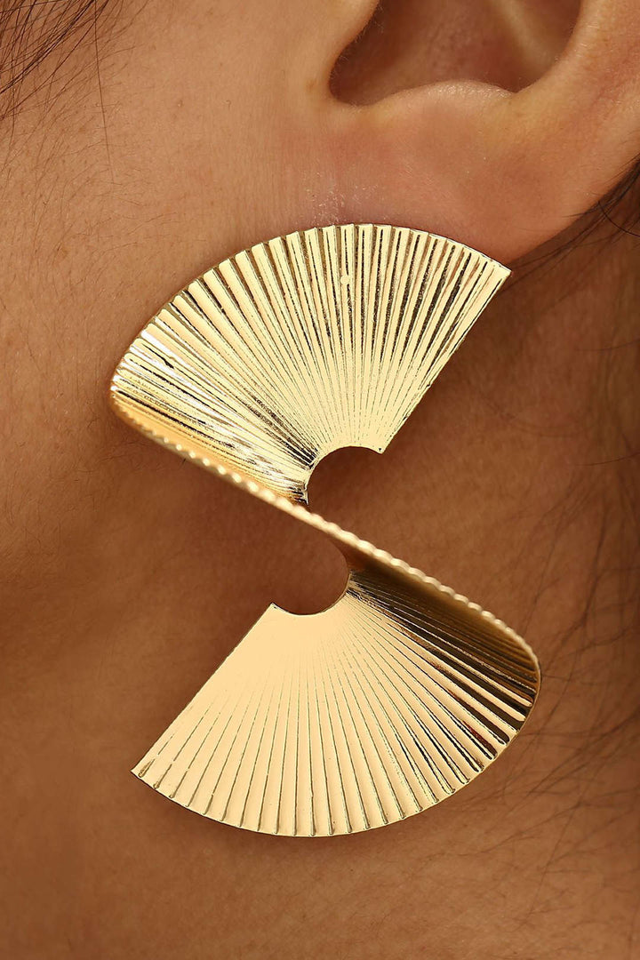 Pendientes Plisados