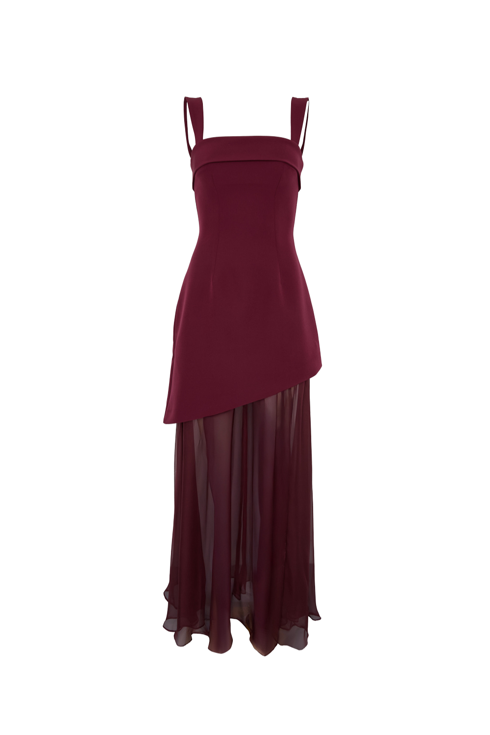 Amber Burgundy Dress