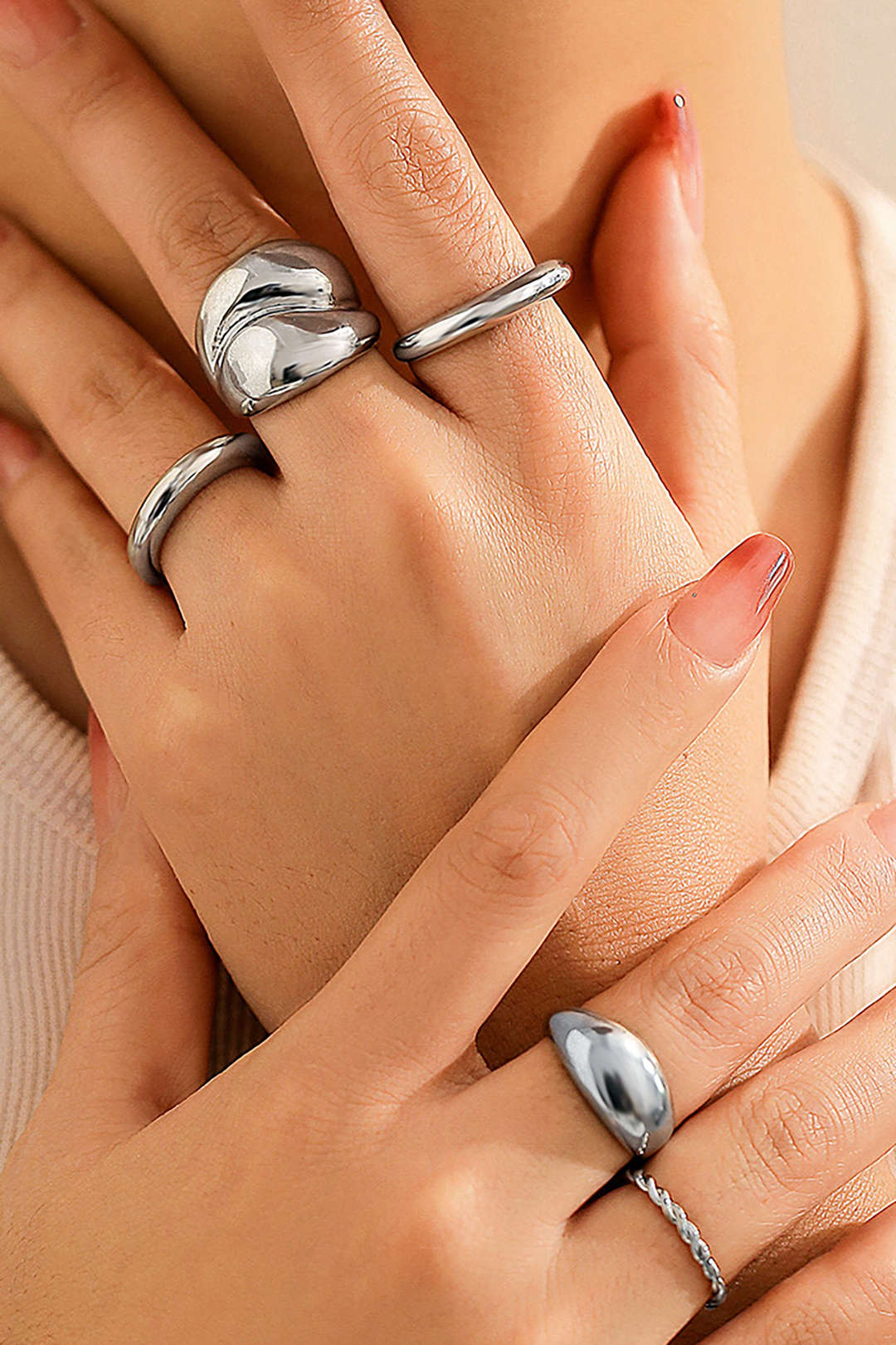 Pack Anillos Metal