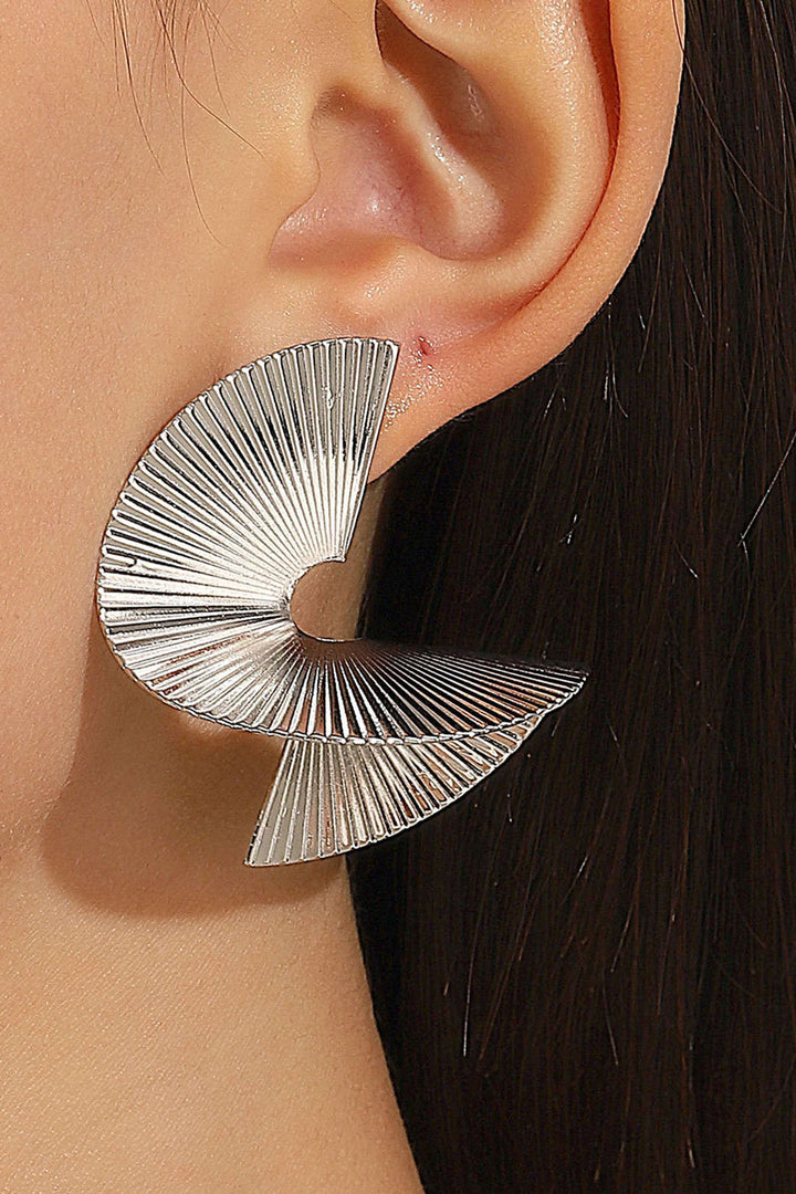 Pendientes Plisados