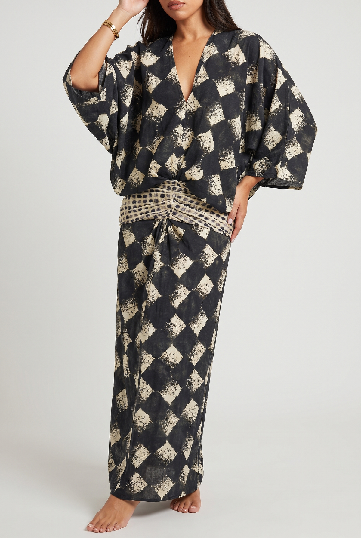 Maelia Dress - Mosaico Mediterráneo - lifestyle 1