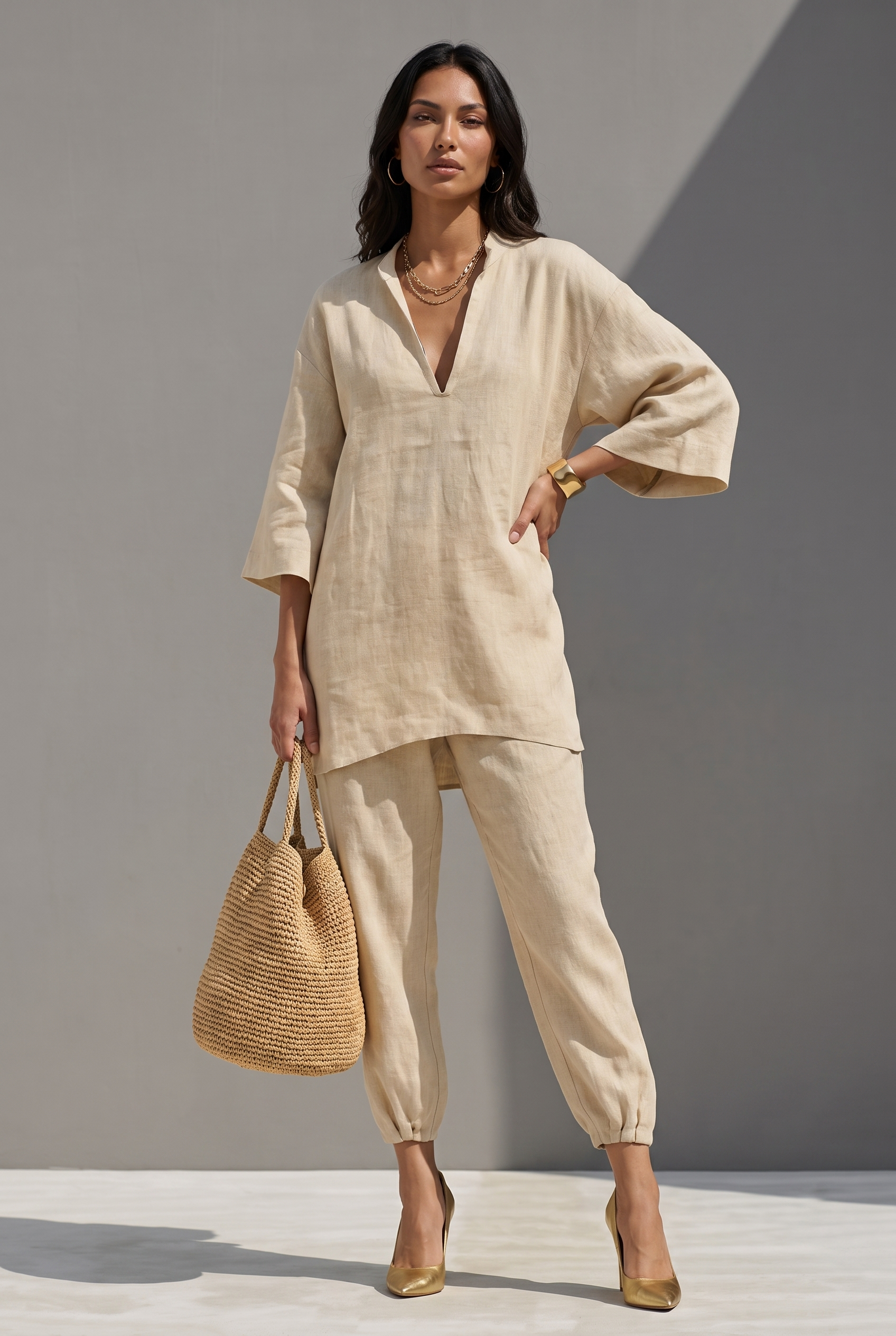 pose beige